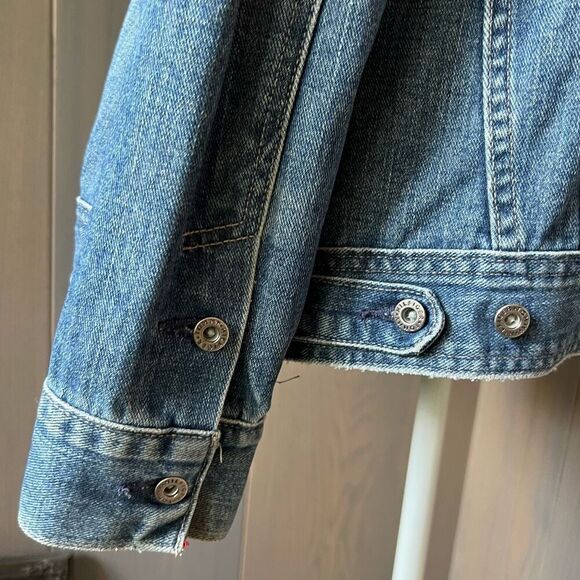 TOMMY HILFIGER Jean Jacket Women 1X - Picture 5 of 11